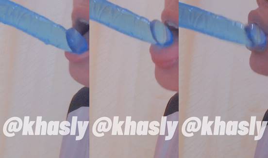 Bokep @khasly sange sepongin dildo gede