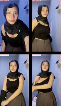 Abg hijab hitam clm3k sampai p1pis
