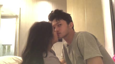 Pasangan Kekasih Lagi Sange Berat Ngentot di Hotel